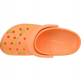 Crocs Classic Vacay Vibes Clog W 206375-801 orange yellow 6