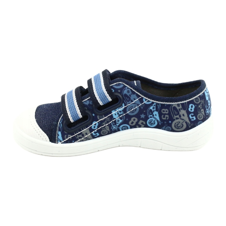 Befado children's shoes 672X073 navy blue blue grey 2 Befado children's shoes 672X073 navy blue blue grey 2