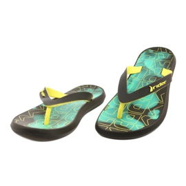 Boys flip flops 83062 azure-black rider 1