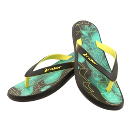 Boys flip flops 83062 azure-black rider 3