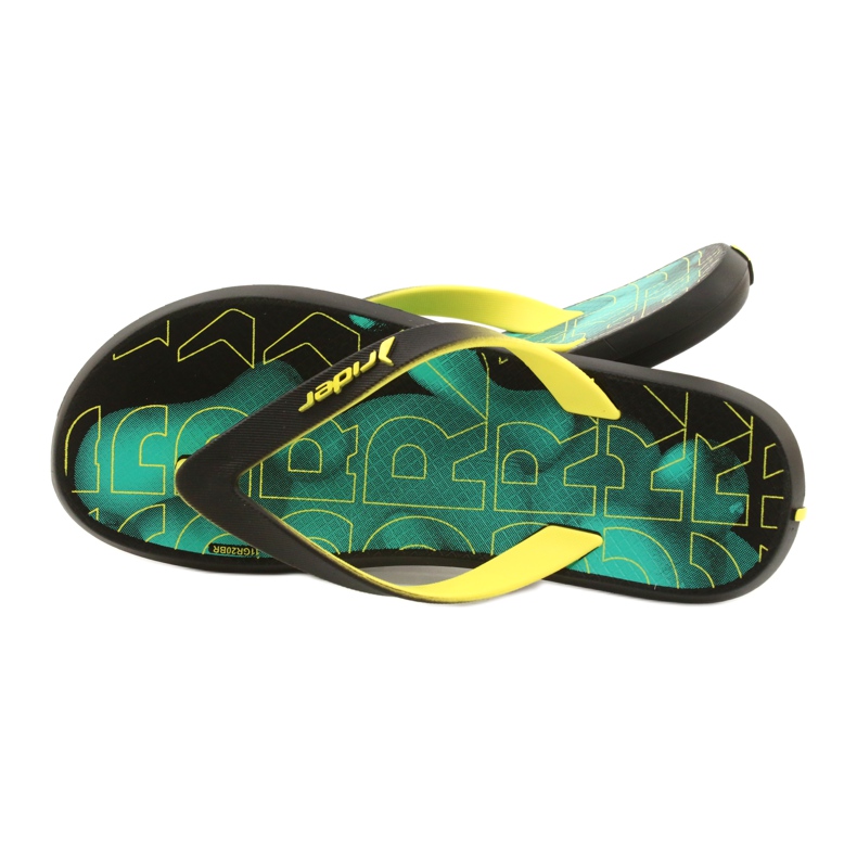 Boys flip flops 83062 azure-black rider 4
