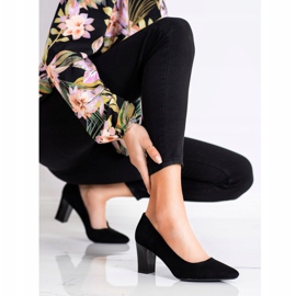 Sergio Leone Black Women's Pumps On A High Heel 1