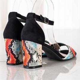Stylish Sandals Sergio Leone black 1
