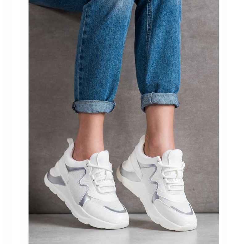 Weide Comfortable Stylish Sneakers white 2