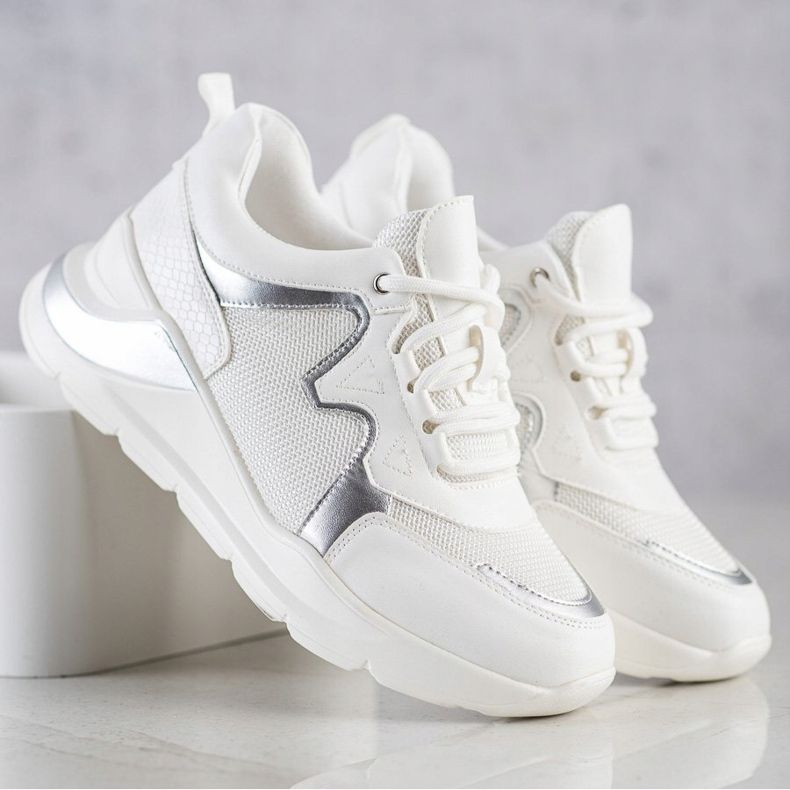 Weide Comfortable Stylish Sneakers white 1