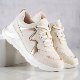 Weide Comfortable Stylish Sneakers beige 1