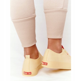 Women's Sneakers Big Star HH274680 Yellow 1 Women's Sneakers Big Star HH274680 Yellow 1