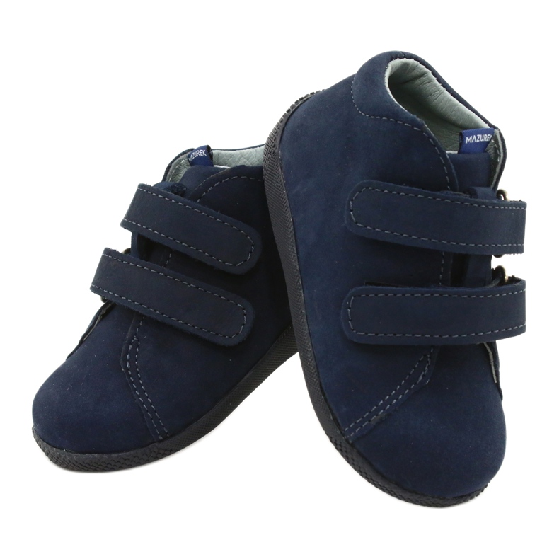 Mazurek Boyal leather boys with pomegranate 264 blue 3