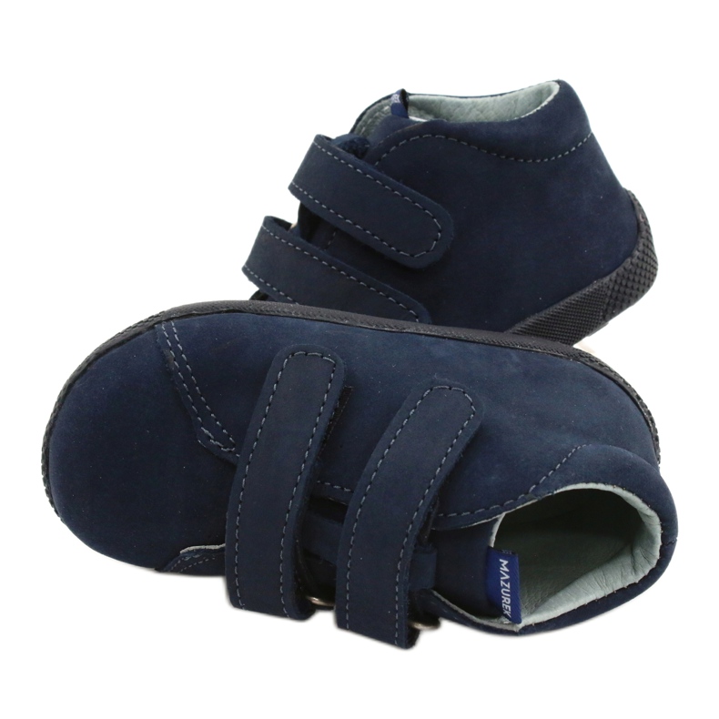 Mazurek Boyal leather boys with pomegranate 264 blue 4