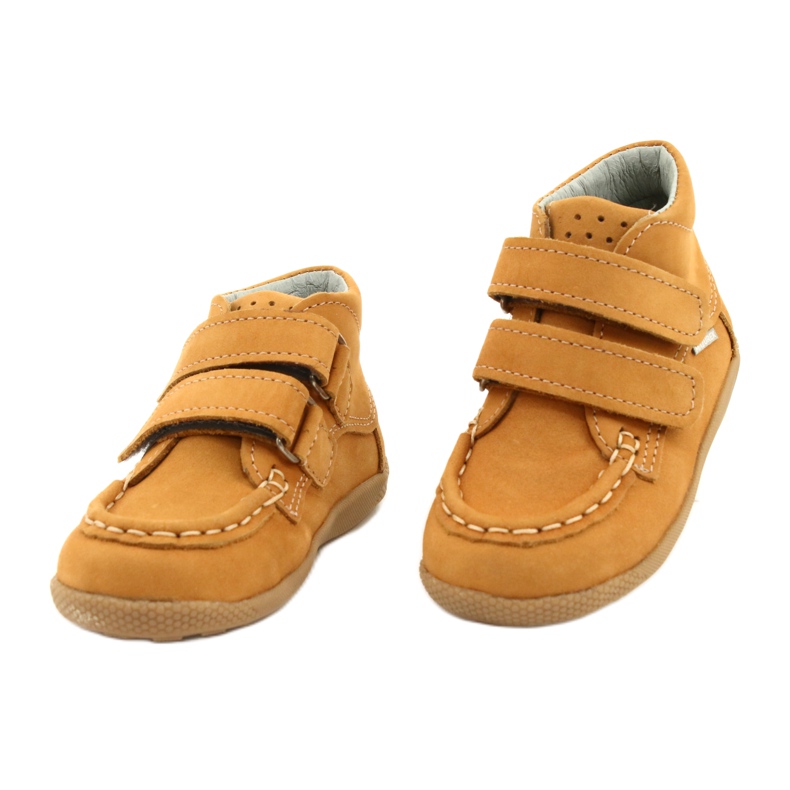 Mazurek Mazurka Loafers With Velcro Camel 127 yellow 1