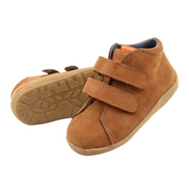 Mazurek Leather Velcro Shoes, Brown 264 2