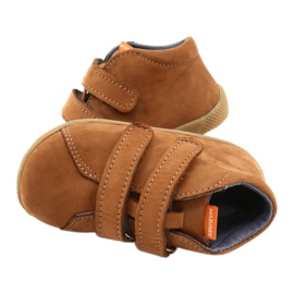 Mazurek Leather Velcro Shoes, Brown 264 4