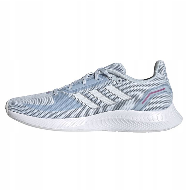 Gray adidas Runfalcon 2.0 women's shoes FY5947 grey 1
