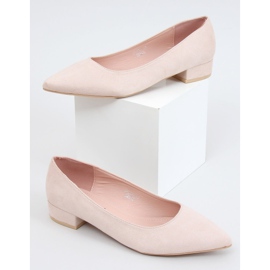 Low-heeled shoes beige CL70P Beige 1