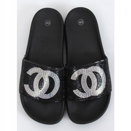Black BG78P Black slippers 1 Black BG78P Black slippers 1