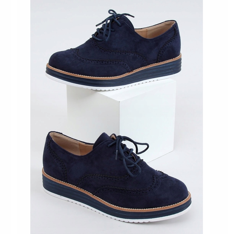 Navy blue shoes for women 8998-46 Blue 1 Navy blue shoes for women 8998-46 Blue 1