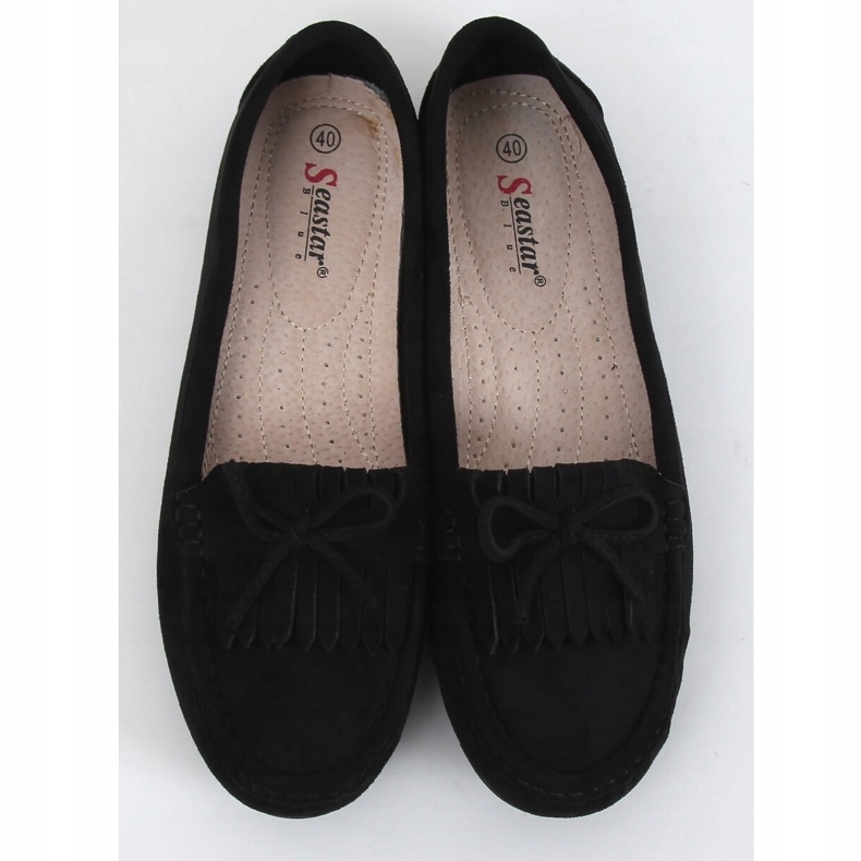 Black Women's loafers GS11P Black 1