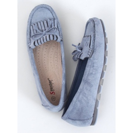 Blue Women's loafers GS11P Blue 1