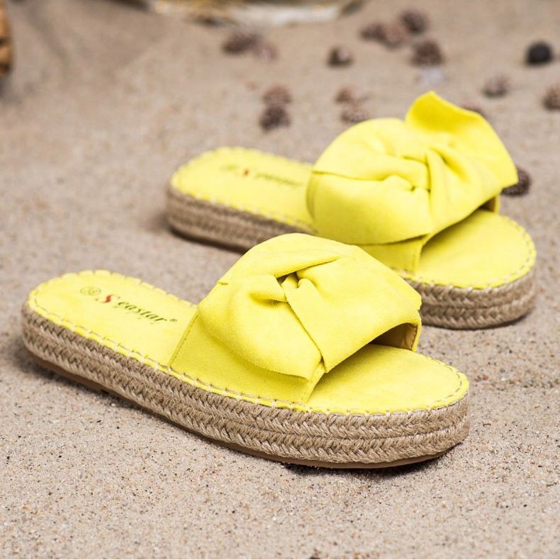 Seastar Suede Espadrilles yellow 1