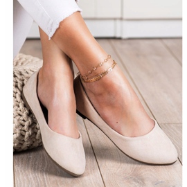 Classic VINCEZA ballerinas beige 1 Classic VINCEZA ballerinas beige 1