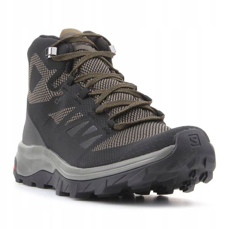 Salomon Outline Mid Gtx M 404763 black 1 Salomon Outline Mid Gtx M 404763 black 1