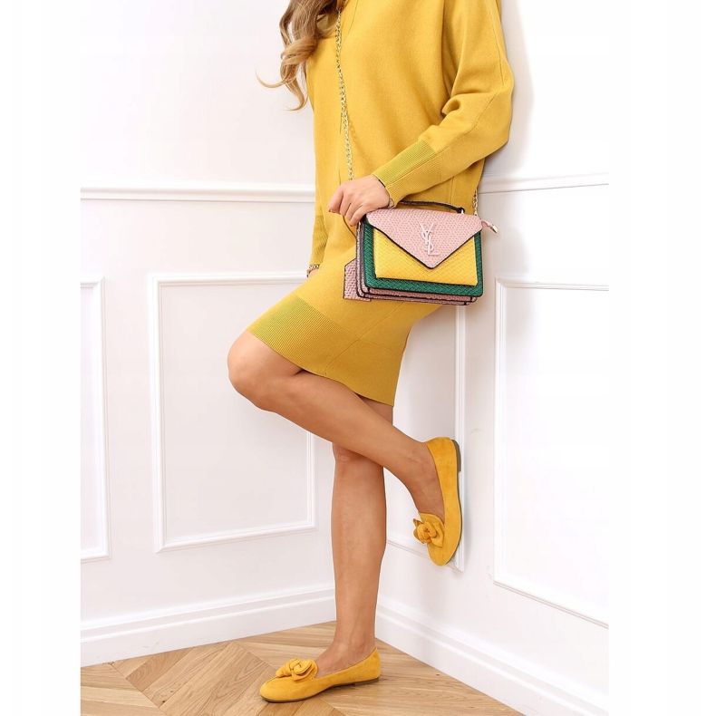 Women's loafers honey 9086 Yellow 1