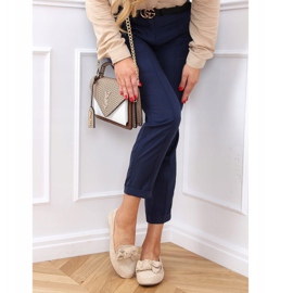 Ladies' beige loafers 9086 Beige 1