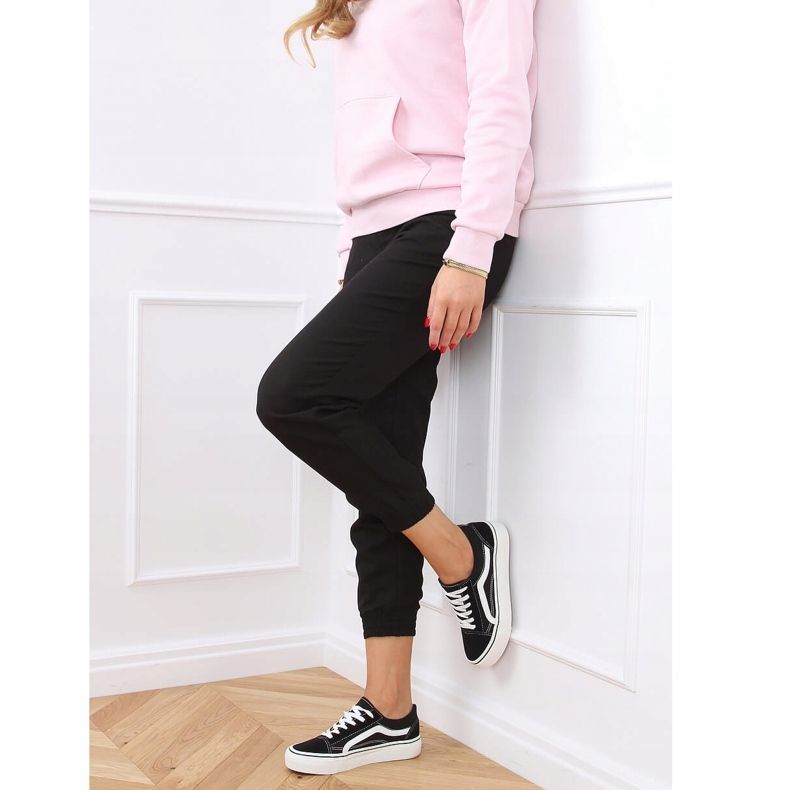 Black women's sneakers BL3612-SP Black 2