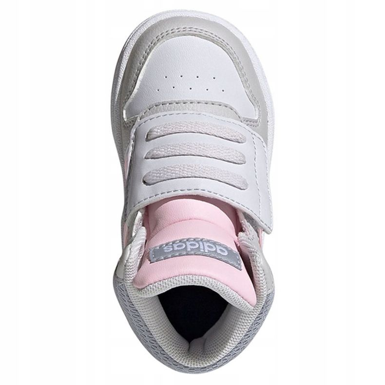 Adidas Hoops Mid 2.0 I Jr FY9290 shoes pink grey 2 Adidas Hoops Mid 2.0 I Jr FY9290 shoes pink grey 2