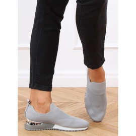 Gray socks sport shoes LDH006 Gray grey 1