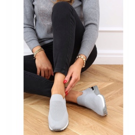 Gray socks sport shoes LDH006 Gray grey 2