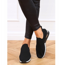 Black LDH006 Black socks sports shoes 2