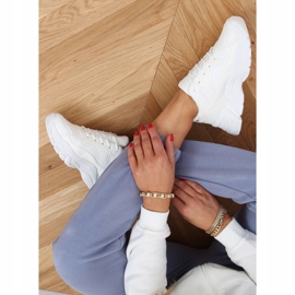 White sports shoes YL-45 White 2