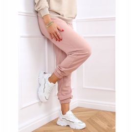 White 9933 White sports shoes 2