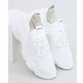 White FF-10 White socks sports shoes 2