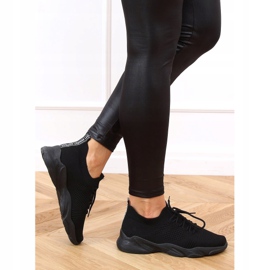 Black FF-10 Black socks sports shoes 1