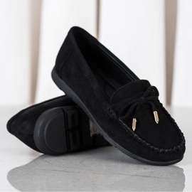 Renda Black loafers 1