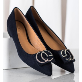 Fama Elegant Ballerina With Ornament navy blue 1