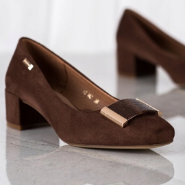Pumps On A Low Heel Sergio Leone brown 1