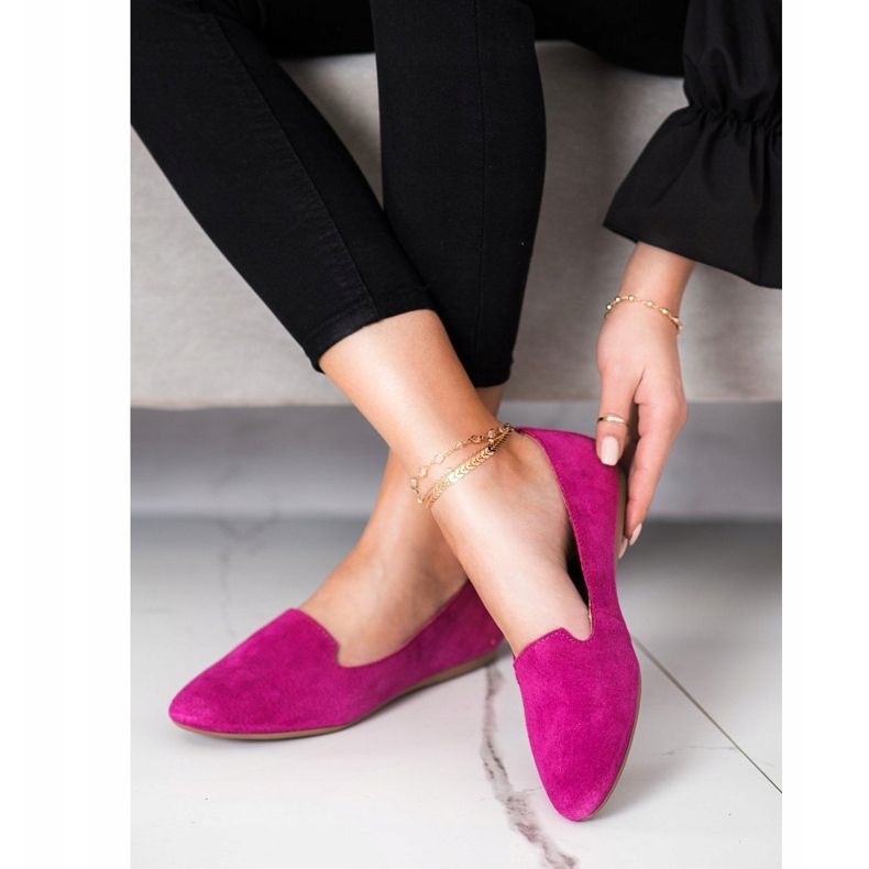 Filippo Classic Leather Lords pink 2 Filippo Classic Leather Lords pink 2