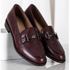 Snake Print Sergio Leone Shoes red 2