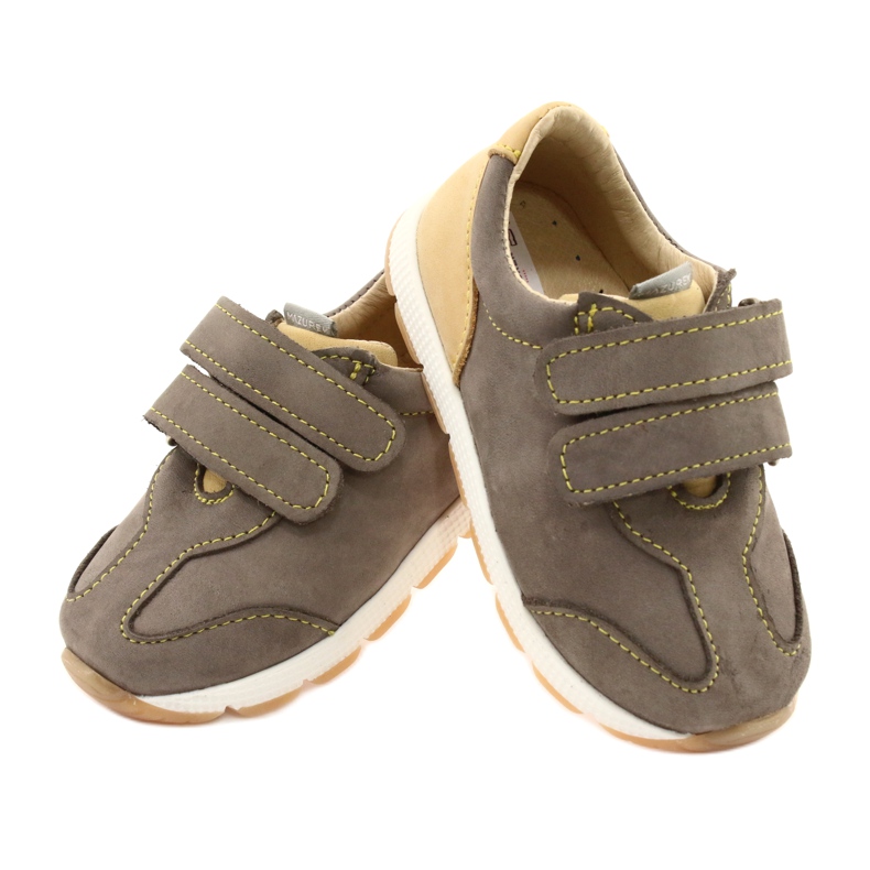 Mazurek Leather boys' shoes 1362 brown Velcro 3 Mazurek Leather boys' shoes 1362 brown Velcro 3