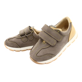 Mazurek Leather boys' shoes 1362 brown Velcro 1 Mazurek Leather boys' shoes 1362 brown Velcro 1