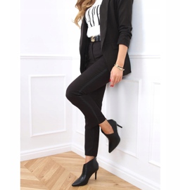 Black boots on a pin cut out black 9561 Black 1