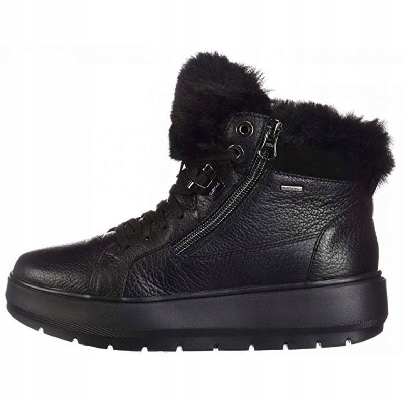 Geox D Kaula B Abx D Tumb Lea W D84AWD-00046-C9999 shoes black 2