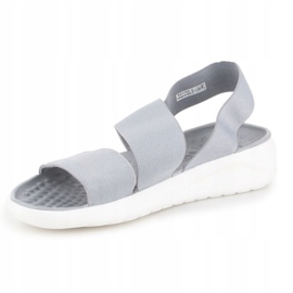 Crocs Literide Stretch Sandal W 206081-00J grey 2