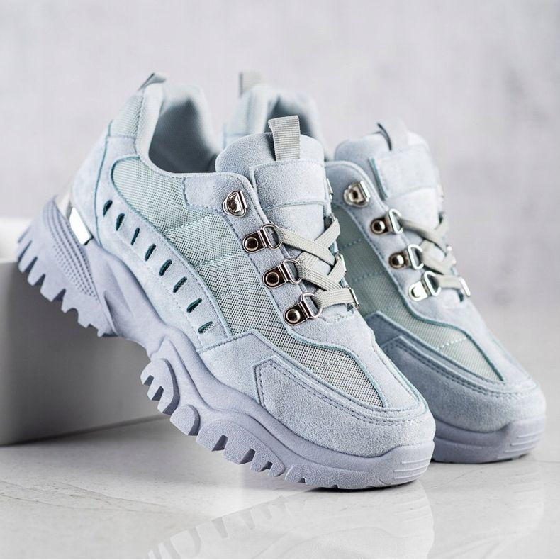 SHELOVET Blue Sneakers 1