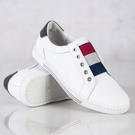 Filippo Sports shoes, sneakers made of leather white 2 Filippo Sports shoes, sneakers made of leather white 2