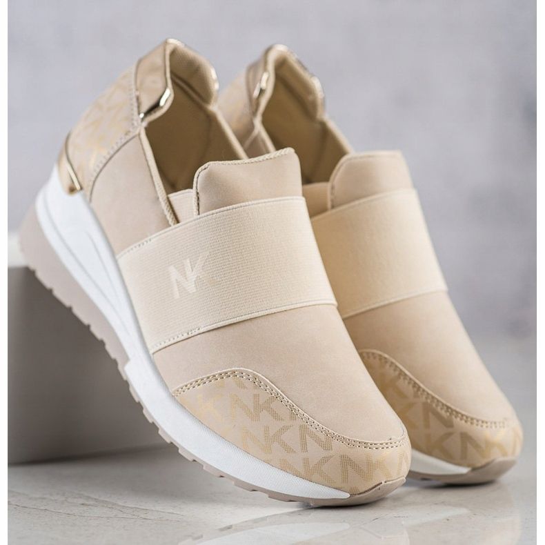 SHELOVET Slip-on Beige Sneakers 2 SHELOVET Slip-on Beige Sneakers 2