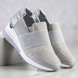 SHELOVET Slip-on Gray Sneakers grey 1 SHELOVET Slip-on Gray Sneakers grey 1